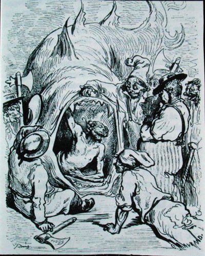 Charles Perrault (1628-1703) 1893 (gravür) tarafından 