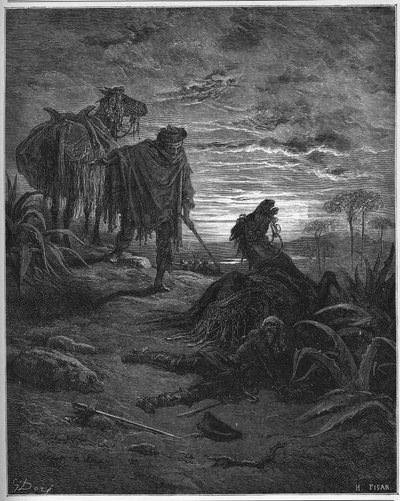 Les Deux Mules - İki Katır - Jean de La Fontaine (Lafontaine) (1621-95) tarafından yazılan 