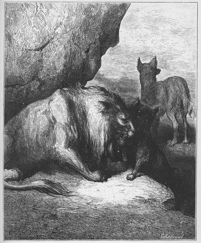 le lion le loup et le tilki - aslan kurt ve tilki - Jean de La Fontaine