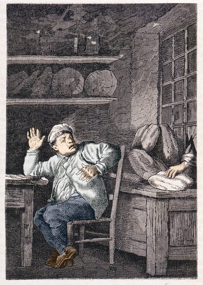 Jean Valjean'ın uçuşu - Victor Hugo'nun ““ Sefiller ”de, hasta. tarafından Brion, ed. Hetzel ve Lacroix by Gustave Brion