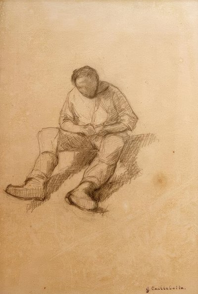 Parke planyacılar için çalışma by Gustave Caillebotte