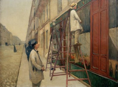 ev ressamları by Gustave Caillebotte