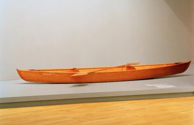 Kürekli bot / G.Caillebotte (?), Fotoğraf by Gustave Caillebotte