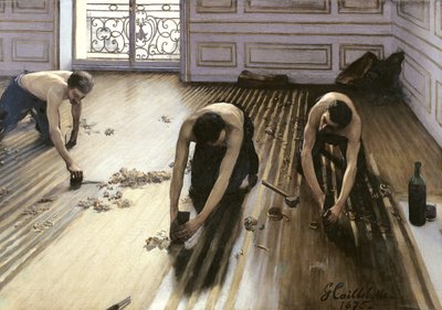 Parke Planya Makineleri by Gustave Caillebotte