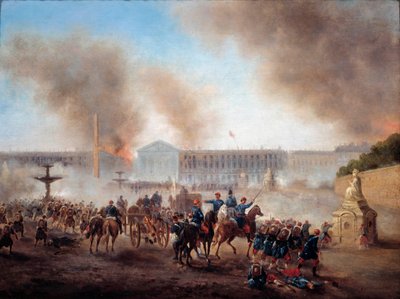 Paris Komünü: “” Place de la Concorde