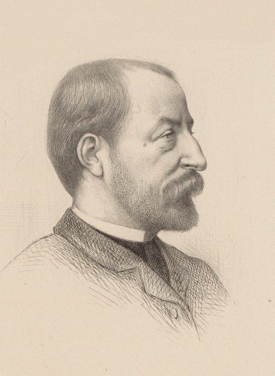 Besteci Camille Saint-Saëns'in portresi 1835-1921, 1884. by Gustave Clarence Rodolphe Boulanger