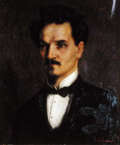 ಹೆನ್ರಿ ರೋಚೆಫೋರ್ಟ್ (1830-1913) 1874 ಟರ್ಕ್ by Gustave Courbet