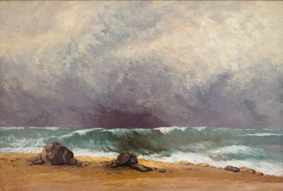 dalga by Gustave Courbet