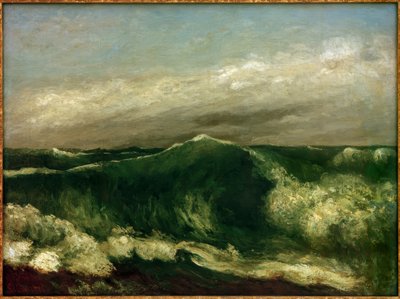 dalga by Gustave Courbet