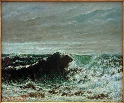 dalga by Gustave Courbet