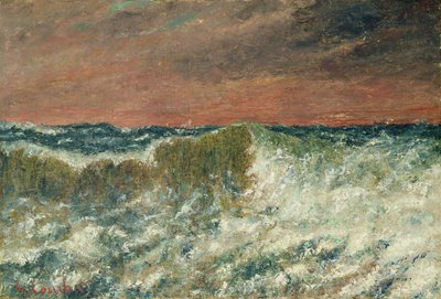 dalga by Gustave Courbet