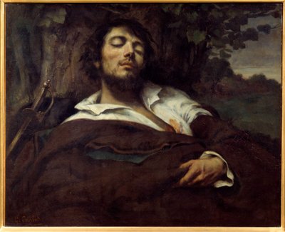 Wesse Man Tablosu Gustave Courbet (1819-1877) 1844 Güneş. 0.81x0.97 m Paris, Orsay Müzesi by Gustave Courbet