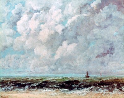 Deniz Manzarası, c1840-1877 by Gustave Courbet