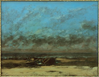 Deniz, gelgit by Gustave Courbet
