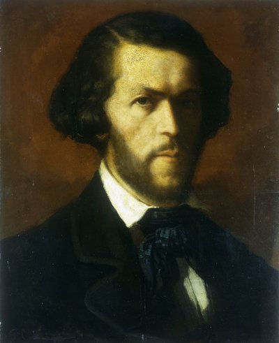 Bir Beyefendinin Portresi by Gustave Courbet