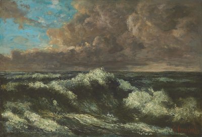 Deniz manzarası; Deniz manzarası, yaklaşık 1870 by Gustave Courbet