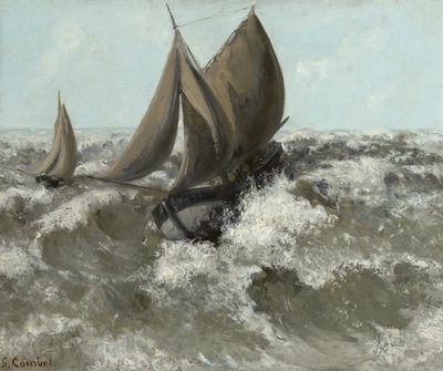 Yelkenli by Gustave Courbet
