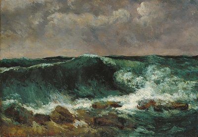 dalga by Gustave Courbet