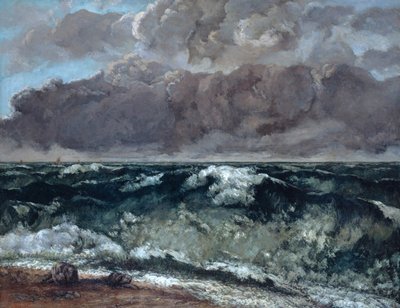 Dalga, 1867-1869 by Gustave Courbet