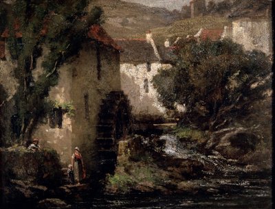 Su Değirmeni, 19. yüzyıl. by Gustave Courbet
