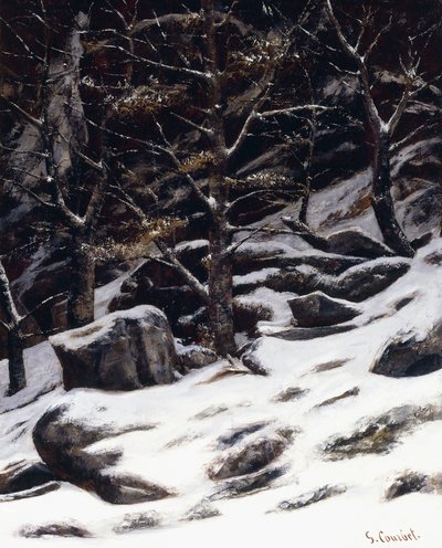 Kış, c.1873 by Gustave Courbet