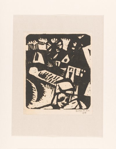 Manzara by Gustave De Smet (signed by artist)