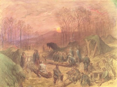 Askeri Kamp by Gustave Dore