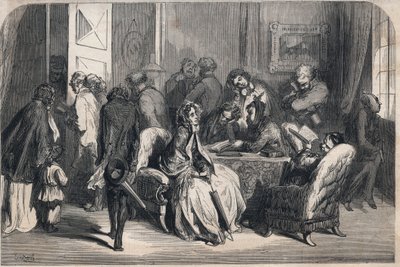 Dişçi odası. Gustave Dore