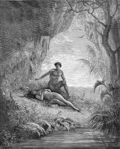 Adem ve Havva - İncil by Gustave Dore