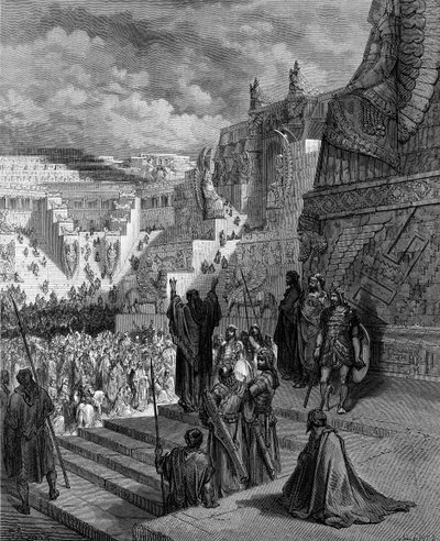 Artaxerxes Yahudilere özgürlük veriyor. - Kutsal Kitap by Gustave Dore