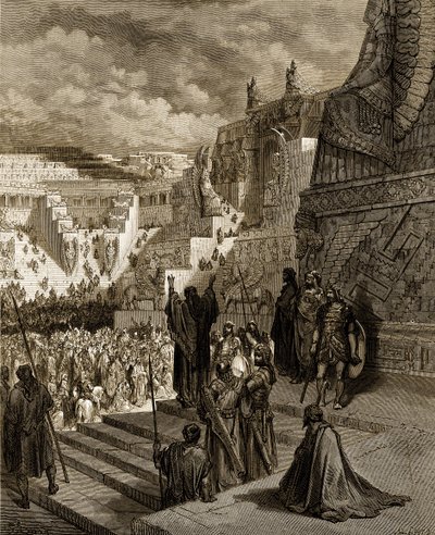 Artaxerxes Yahudilere özgürlük veriyor. - Kutsal Kitap by Gustave Dore