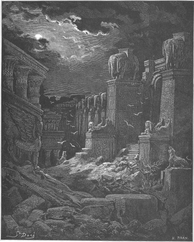 Babil Düştü, 1897 by Gustave Dore
