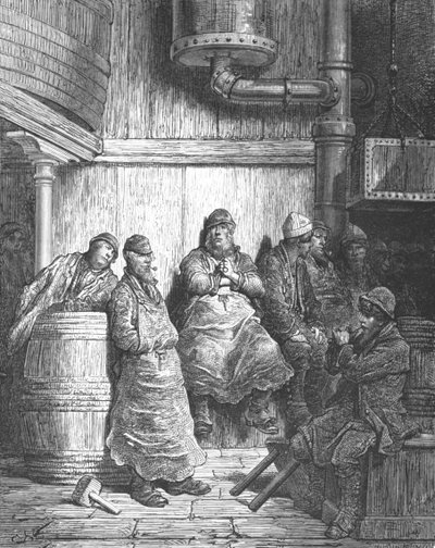 "Biracının Adamları", 1872. by Gustave Dore