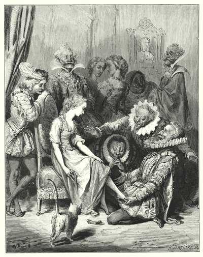 Cendrillon; Külkedisi (gravür) by Gustave Dore