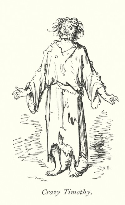 Çılgın Timothy (gravür) by Gustave Dore
