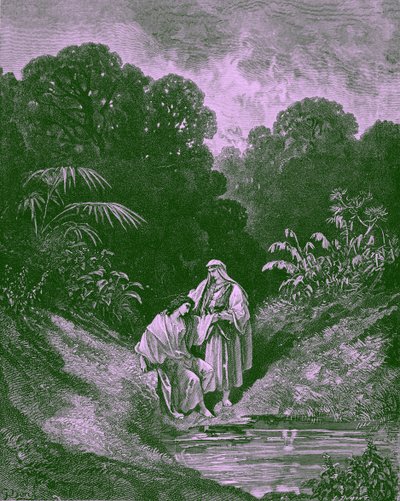 David ve Jonathan, Gustave Doré- İncil by Gustave Dore