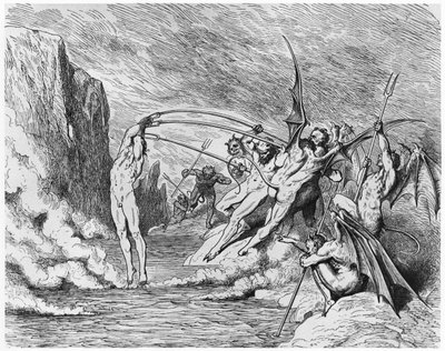 Şeytanlar, Dante Alighieri (1265-1321) Paris