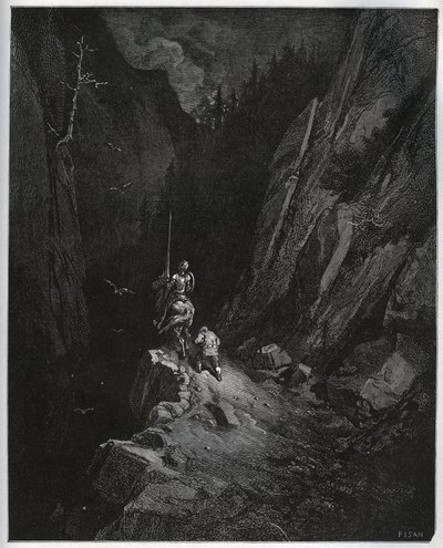 Don Kişot ve Sancho Panza Sierra Morena