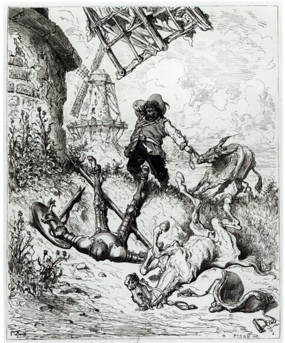 Don Kişot ve Yel Değirmenleri, Miguel Cervantes