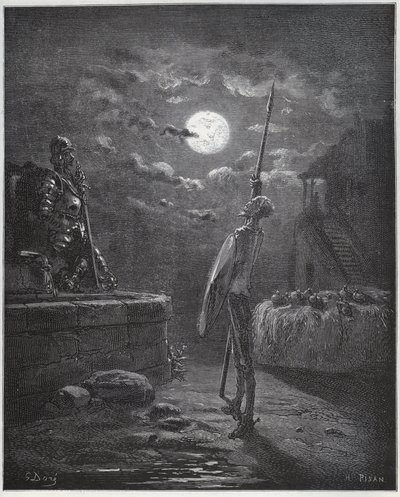 Don Kişot kollarını kolluyor - Miguel Cervantes