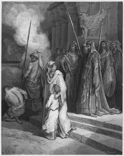 Gustave Dore İncil: Bir annenin cesareti by Gustave Dore
