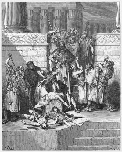Gustave Dore İncil: Tsedekiya