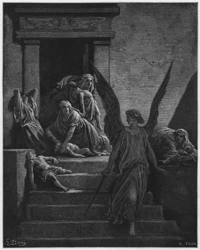 Gustave Dore İncil: İlk doğan öldürüldü by Gustave Dore