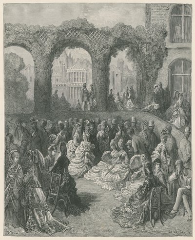 Hollanda Evi, Middlesex by Gustave Dore