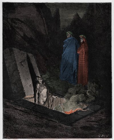 Cehennem, Canto 10: Farinata degli Uberti, Dante
