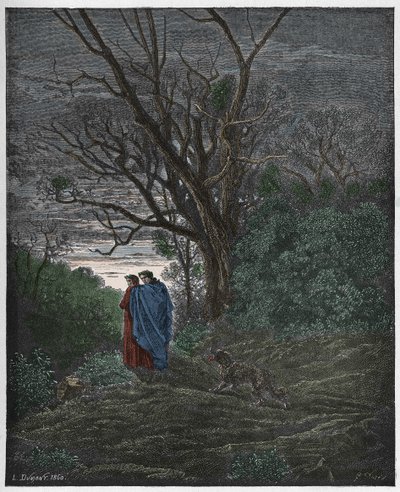 Cehennem, Canto 1: Dişi kurt beliriyor, Dante Alighieri