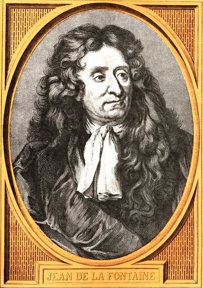 Jean de La Fontaine 1621-1695, 19. yüzyıl. by Gustave Dore