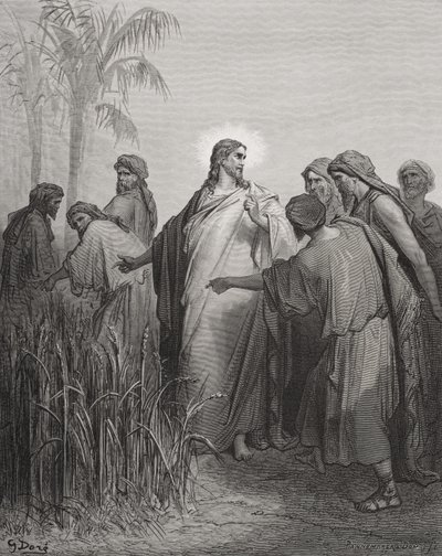 Mısır Tarlasında İsa ve Havarileri, Dore