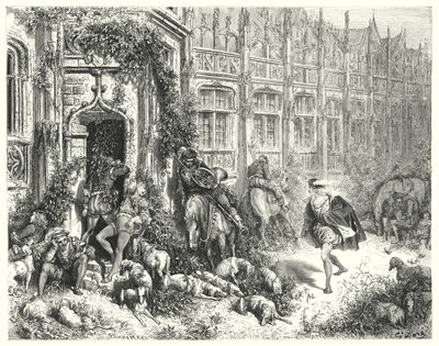 Uyuyan güzel; Uyuyan Güzel (gravür) by Gustave Dore