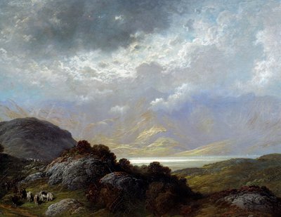 İskoçya Manzarası Gustave Dore (1832-1883) tarafından 19. yüzyıl Caen, Güzel Sanatlar Müzesi by Gustave Dore